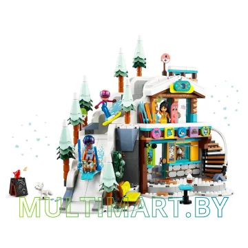 Конструктор LEGO Friends 41756 Каникулы: Лыжная трасса и кафе картинка 4